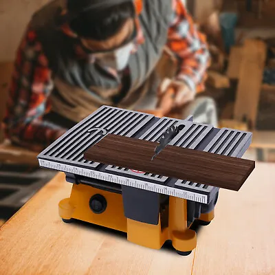 Mini Table Saw DIY Metal Wood Glass Stone Cutting Sawing Machine Cutter 4500 RPM • $60