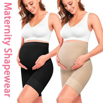 £7.99 • Buy Women High Waist Maternity Support Seamless Pregnancy Underwear Body Shaper