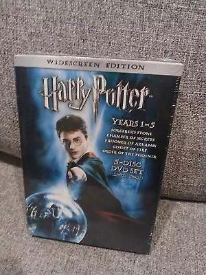 Harry Potter Years 1-5 (DVD 2008 5-Disc Set Widescreen) Brand New  • $19.99