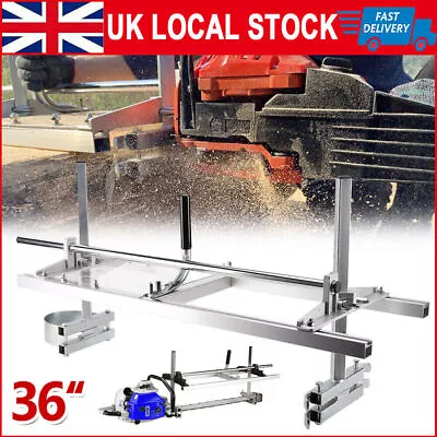 CANITU 14  To 36  Chainsaw Mill Planking Lumber Cut Woodworker Slab Heavy-Duty • £69.99