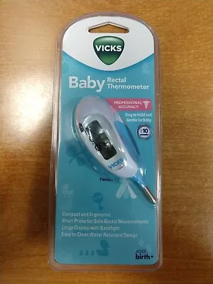 Vicks Pediatric Baby Rectal Thermometer Model V934 Professional Accuracy E13B • $9.99