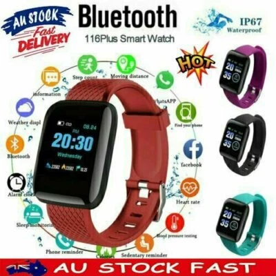 $12.63 • Buy Smart Watch Band Sport Activity Fitness Tracker  Kids Fit Bit For Android IOS AU