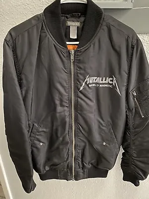 2017 Divided H&M Men's Size Small Bomber Metallica Jacket World Magnetic Tour • $75