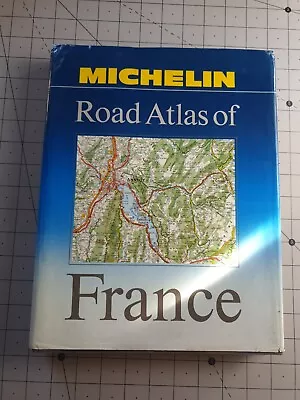 Michelin Road Atlas Of France 1987 Hardback Book • £16.20