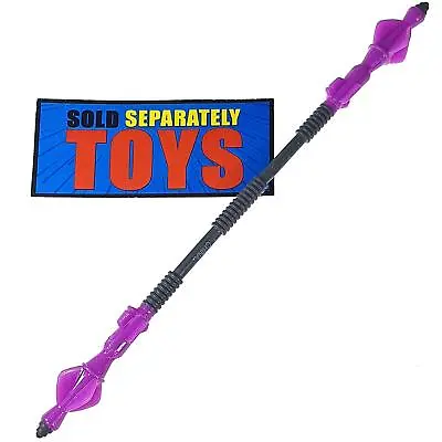 MOTUC Classics Weapons Pack ZODAK SPEAR Staff Pink Purple Accessory Weapon Part • $24.99