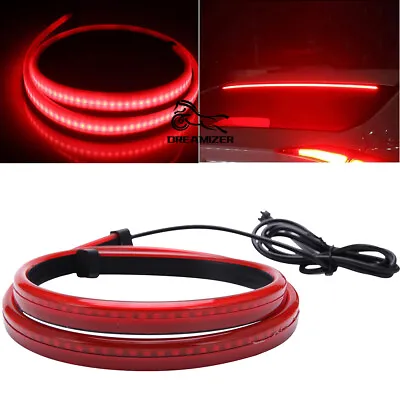 40  Car Third High Brake Signal LED Tail Strip Light Rear Windshield Sequential • $15.09