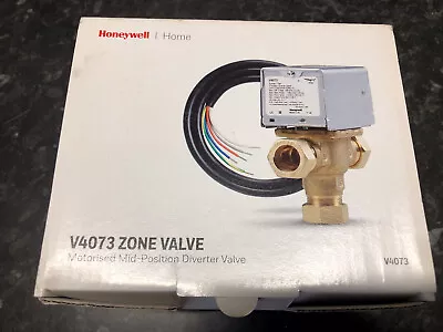 Honeywell - 22mm Motorised Valve 3 Port - V4073A V4073A1039 • £99.98