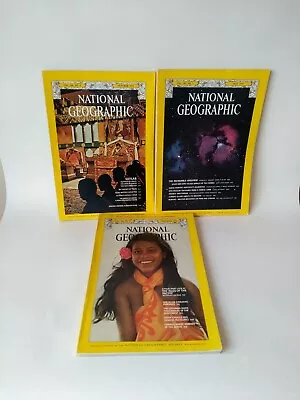 National Geographic Magazine 1974  May Oct Dec - Choose Month • £1.50