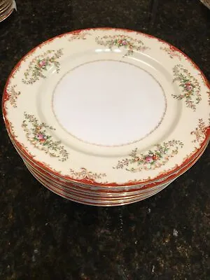 Meito China 9 7/8” Hand Painted Porcelain Dinner Plate V2161 • $25