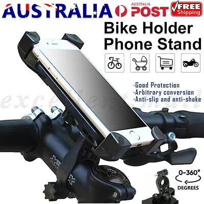 $9.95 • Buy 360° Rotation Bike Phone Holder Handlebar Mount For Motorcycle Bicycle MTB AU