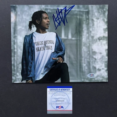 £404.38 • Buy Asap Rocky Signed Autographed 8 X 10 Photo PSA Cert Coa Rap Rare Rihanna 