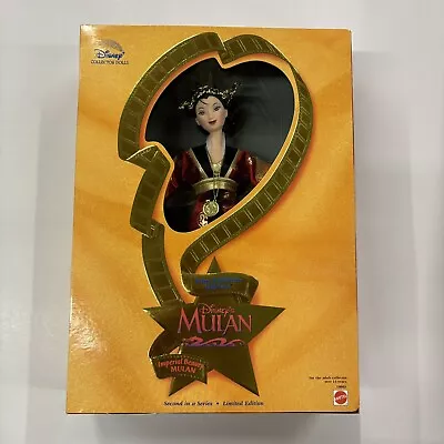 1998 Barbie Mulan Imperial Beauty Disney Film Premiere Edition Doll Mattel 19083 • $49