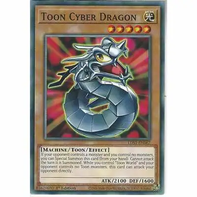 £1.95 • Buy LDS1-EN062 Toon Cyber Dragon | 1st Edition Common | YuGiOh Trading Card Game TCG