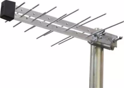 £15.89 • Buy Short 40cm Digital Log Periodic Aerial With LTE/4G Filter Ideal For Caravan Boat