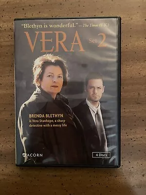 Vera: Set 2 DVD 2012 Acorn TV British Mystery Crime Drama • $8