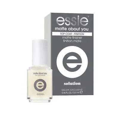 Essie Nail Matte About You Finisher 0.46 Fl Oz Finishing Top Coat Topcoat New • $6.99