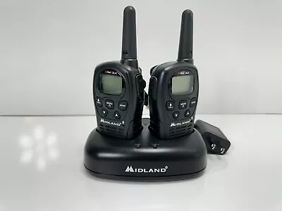 Midland LXT500PA Xtra Talk Two Way Radio 2 Pack W/ Charger NEW Batteries • $23.99