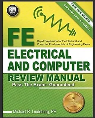 PPI FE Electrical And Computer Review Manual Brand New • $85