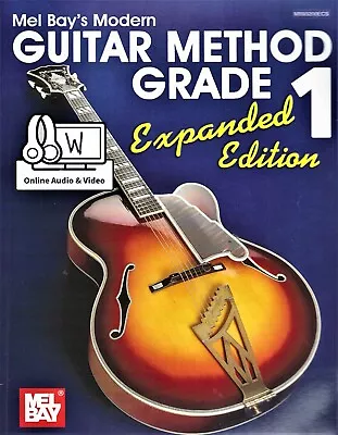 MEL BAY'S MODERN GUITAR METHOD GRADE 1 Expanded Edition • $14