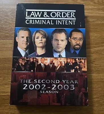 Law And Order - Criminal Intent - Complete Season 2 - DVD • £14.99