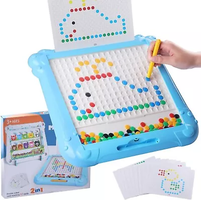 Magnetic Drawing Board 2 In 1 Magnetic Color & Number Maze Toys Kid Toddler Gift • $19.99