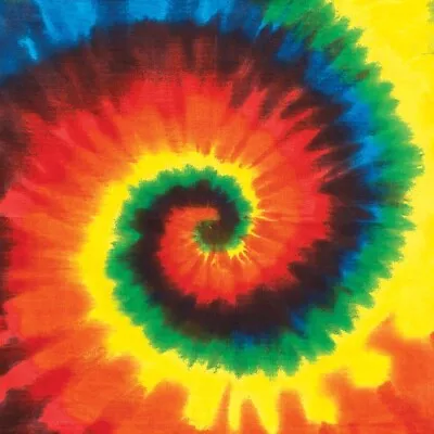 Carolina Creative Bandanna (Tie Dye Burst) 22  X 22  100% Cotton Hippie • $14.13