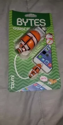 Tzumi Cord Bytes Charge Pack Cable Protector And Adapter - Nemo Clownfish  • $7.99