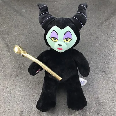 Maleficent Build A Bear Plush Doll Stuffed Animal Disney Villain W/ Staff BAB • $89.99