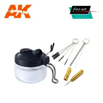 AK Interactive Airbrush Cleaning Station Set FA614 • £16.49