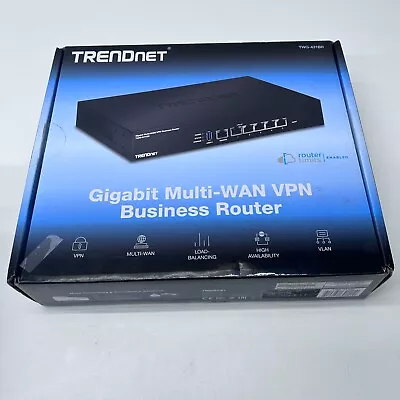TRENDnet Gigabit Multi-Wan VPN Business Router Model TWG-431BR • $94.99
