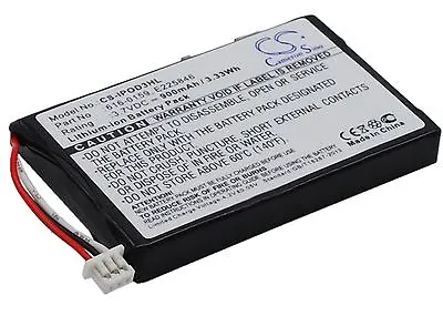 £12.80 • Buy Battery Cell Fit CE RoHS Apple IPod 20GB M9244LL A 900 MAh Li-ion