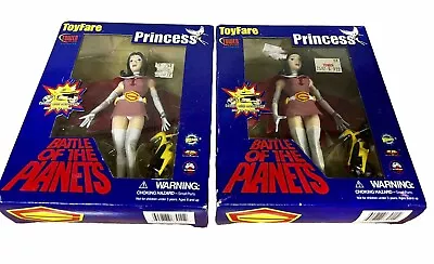 Battle Of The Planets PRINCESS G-Force Set Of Two Action Figures 2002 New Excl • $29.99