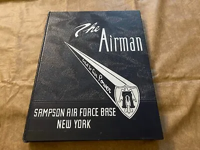 1950s/1960s AIRMAN Military Yearbook SIMPSON AIR FORCE BASE - NEW YORK • $19.99