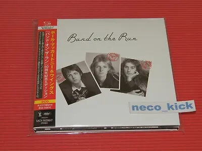 11I PAUL McCARTNEY & WINGS BAND ON THE RUN 50TH ANNIVERSARY JAPAN 2 SHM CD • $31.15