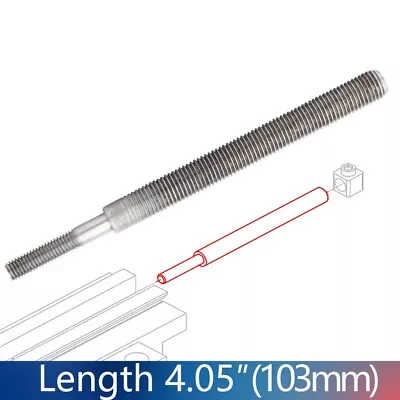 $24.76 • Buy Leadscrew For SIEG C0/JET BD-3&Grizzly G0745 Mini Lathe Cross Slide Feed Screw
