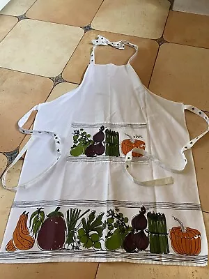 NWOT 🍅🫑🍆 VERA 🐞 Neumann  🥗  FARMER'S MARKET  🥗  Bib Apron 🌽🥬🥕 NWOT • $45