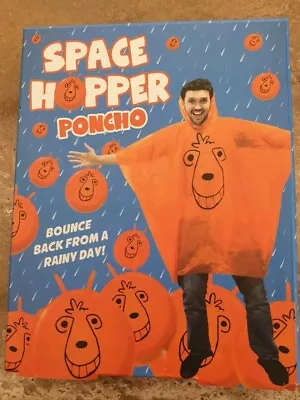 ORANGE SPACE HOPPER PONCHO/RAIN MAC - 70s DESIGN SPACE HOPPER BRAND NEW IN BOX  • £3.95