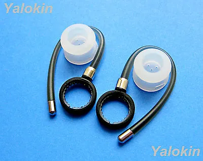 NEW 2 Gray Ear-Loops And 2 Eartips For Motorola H17  H17txt And HX600 Boom  • $15.99