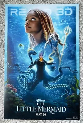 Disney The Little Mermaid Live Action Movie 2023 Premium POSTER 11” X 17” Ariel • $5