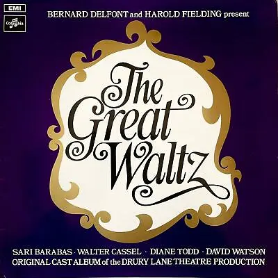 £7.99 • Buy Original Drury Lane Theatre Cast - The Great Waltz (LP) (VG/G-VG)