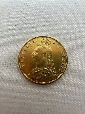 1887 Queen Victoria Half Sovereign Golden Jubilee Year  • £259