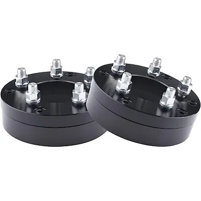 $69.99 • Buy 2PCS 6x5.5 To 5x4.5 Wheel Adapters 2 Inch With 14x1.5 Studs 6x139.7 To 5x114.3