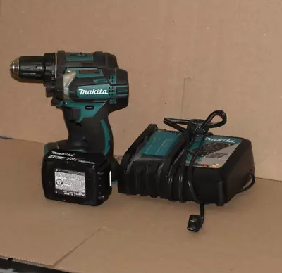 Makita 18v Impact Driver XDT11 & Drill Driver XFD10 4.0 Ah & Charger Works Good • $84.99