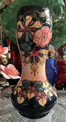 Moorcroft Oberon  92/11 Vase Rachel Bishop Made In England 1995 First EUC • $475