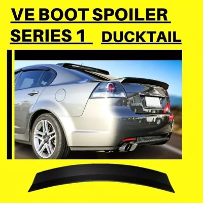 Boot Spoiler For Holden Commodore VE SERIES 1 Ducktail Rear Trunk Wing Calais SS • $180