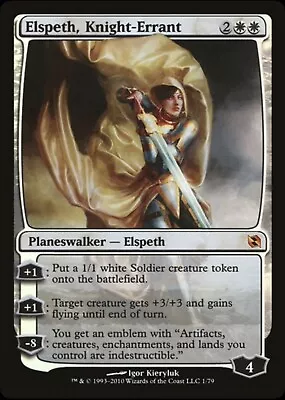 MTG - Elspeth Knight-Errant Duel Deck: Elspeth Vs. Tezzeret Magic The Gathering • $7.50