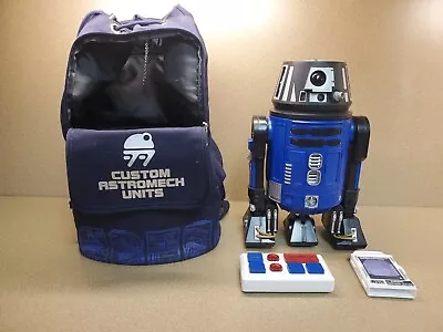 Star Wars Industrial Automation Astromech Black Droid  W/ Backpack & Remote • $125