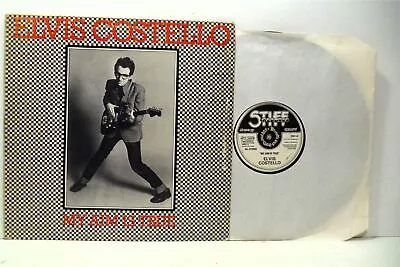 ELVIS COSTELLO My Aim Is True LP EX/VG SEEZ 3 Vinyl Album Beige Back Uk 1977 • $88.67