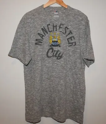Manchester City Football Club Soccer Short Sleeve New Mens LARGE • $19.99
