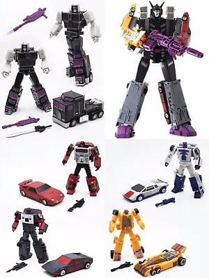 MHZ Stunticons / Menasor G1 Style Robot Toy 5 In 1 Set • $200